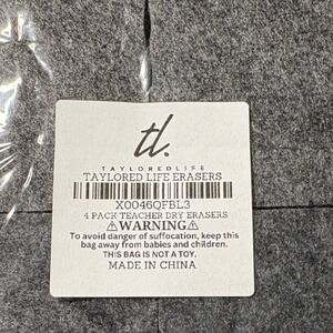 Taylored Life Gray Dry Erasers